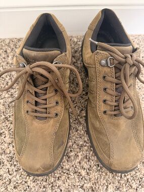 Hotter Olive Green GTX EXF Womens Waterproof Walking Shoes Gore-Tex US 8 EU 39